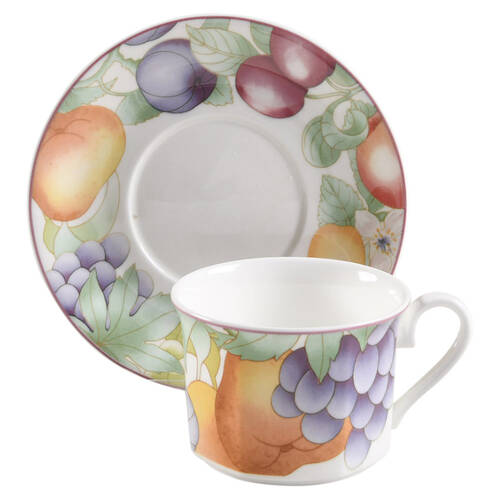 Frutteto Flat Cup & Saucer Set