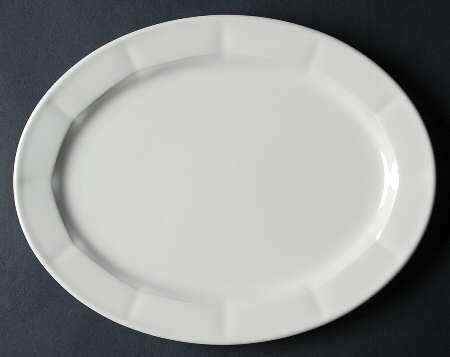 Geo 11" Oval Serving Platter