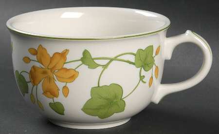 Geranium (Non Ribbed Rim) Oversized Cup