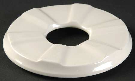 Geranium (Non Ribbed Rim) Top for 2-Piece Warmer Stand