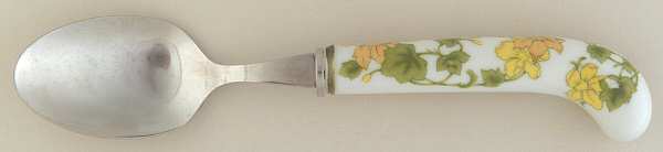 Geranium (Non Ribbed Rim) Teaspoon