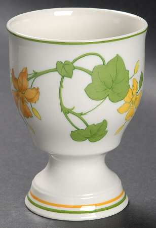 Geranium (Non Ribbed Rim) China Goblet