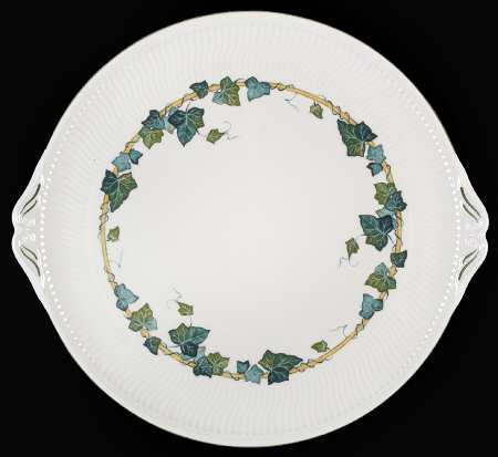 Green Park Handled Cake Plate