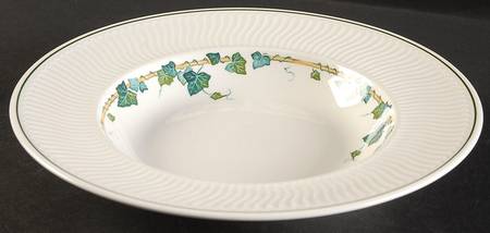 Green Park Large Rim Soup Bowl