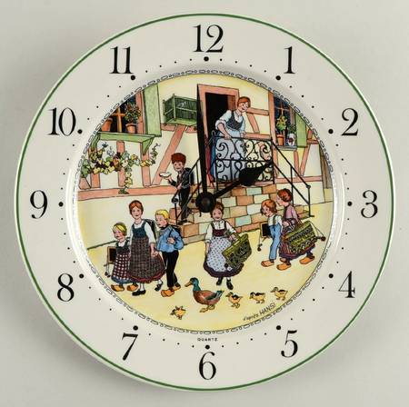 Hansi D'Alsace Clock Plate