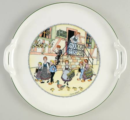 Hansi D'Alsace Handled Cake Plate by Villeroy & Boch