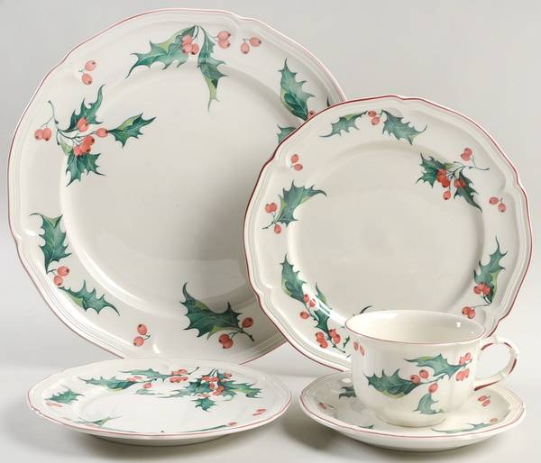 Holly 5 Piece Place Setting