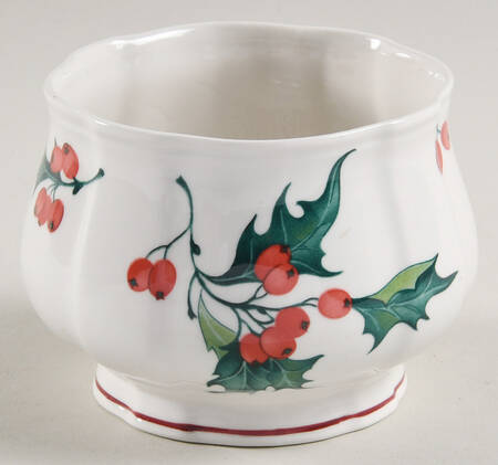 Holly Sugar Bowl No Lid