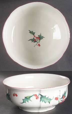 Holly 8" Round Vegetable Bowl