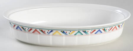 Indian Look 11" Oval Baker