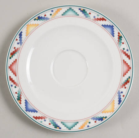 Indian Look Saucer for Cream Soup Bowl