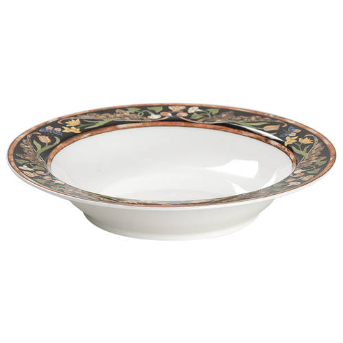 Intarsia Rim Cereal Bowl