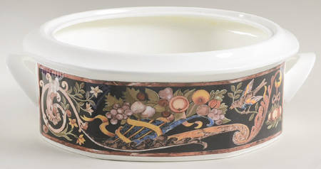 Intarsia Round Vegetable No Lid
