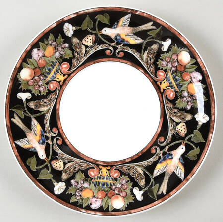 Intarsia Breakfast/Cream Soup Saucer for CSSBRL