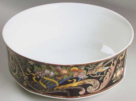 Intarsia 10" Round Vegetable Bowl