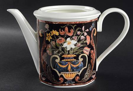 Intarsia Coffee Pot No Lid