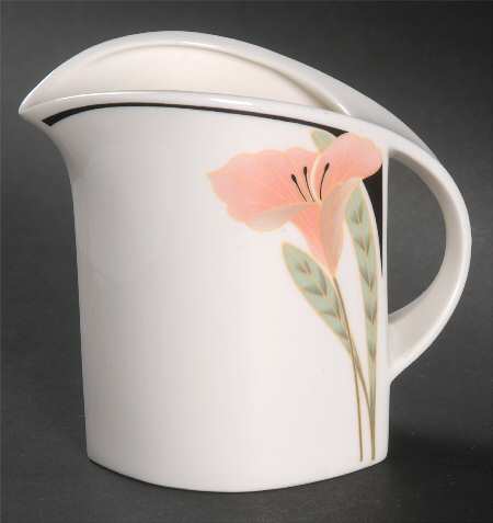 Iris Peach and Black Creamer by Villeroy & Boch