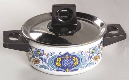 Izmir (Older) 1.25 Quart Metal Covered Casserole