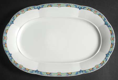 Izmir (Newer) 15" Oval Serving Platter