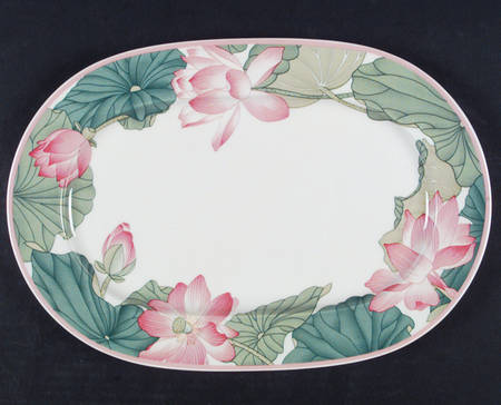 Jade 13" Oval Serving Platter