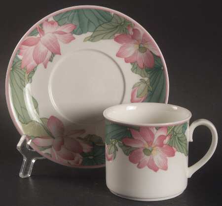 Jade Flat Cup & Saucer Set