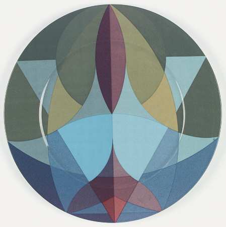 Kaleidoscope 12" Chop Plate (Round Platter)