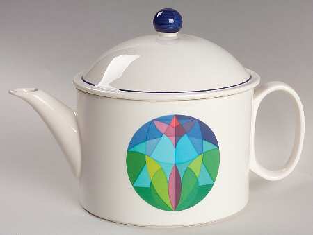 Kaleidoscope Teapot & Lid