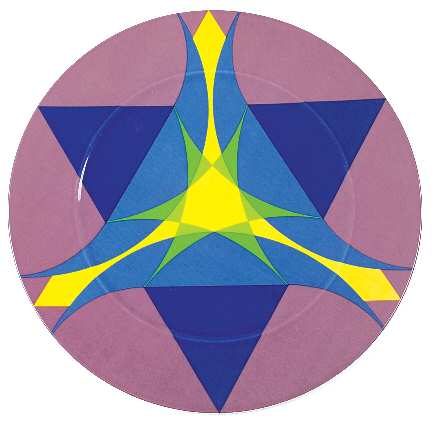 Kaleidoscope Service Plate (Charger)
