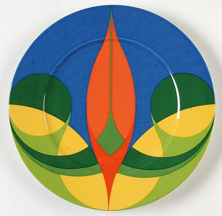 Kaleidoscope Salad Plate
