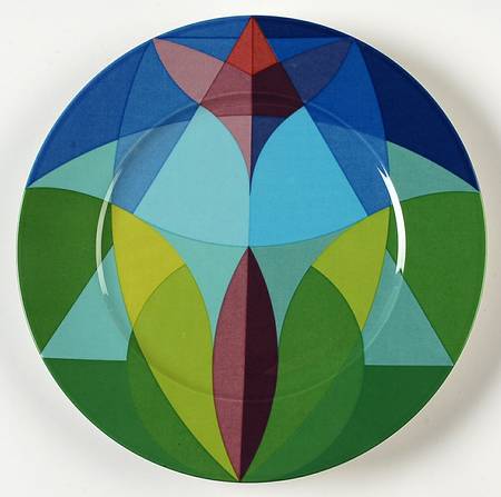 Kaleidoscope Salad Plate