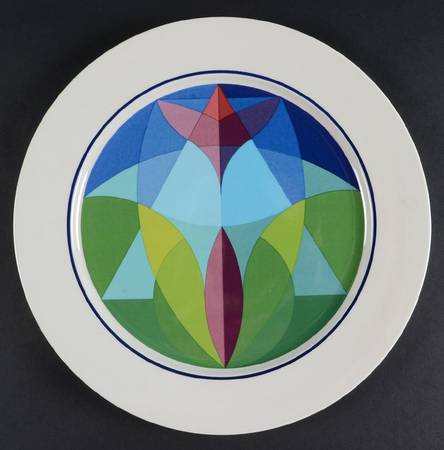 Kaleidoscope 12" Chop Plate (Round Platter)