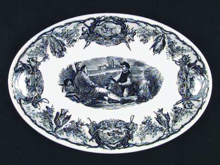 La Chasse 9" Oval Vegetable Bowl