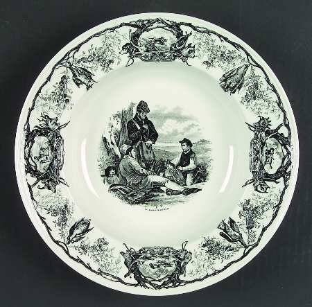La Chasse Rim Soup Bowl
