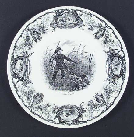 La Chasse Salad Plate