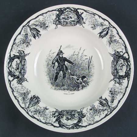 La Chasse Rim Soup Bowl
