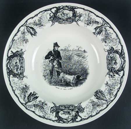 La Chasse Rim Soup Bowl