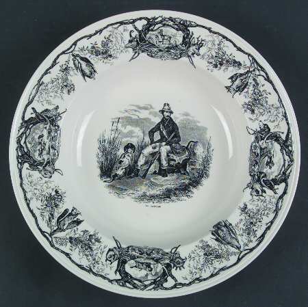 La Chasse Rim Soup Bowl