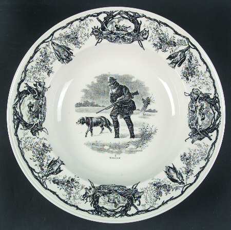 La Chasse Rim Soup Bowl