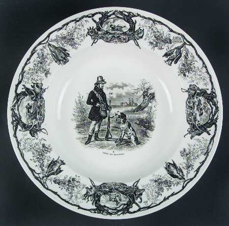 La Chasse Rim Soup Bowl