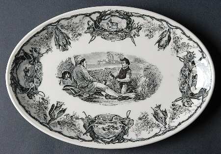 La Chasse Relish/Gravy Underplate