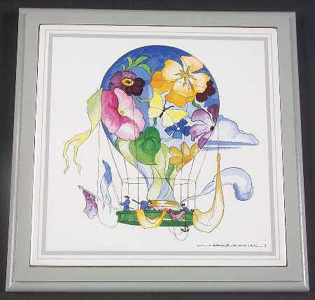 Le Ballon Wood Frame Trivet