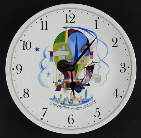 Le Ballon Clock Plate