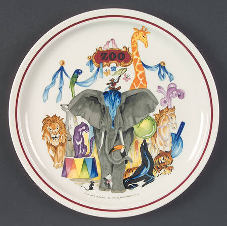 Le Cirque Wall Plate