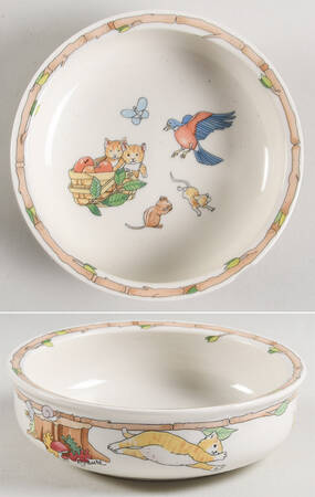 Little Cat Coupe Cereal Bowl
