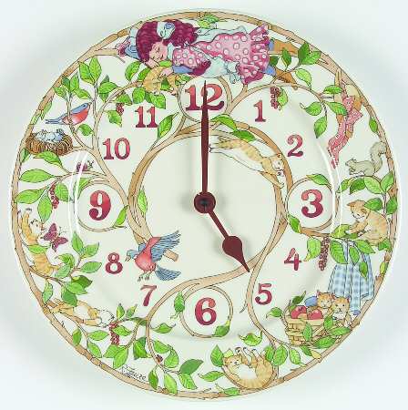 Little Cat Clock Plate