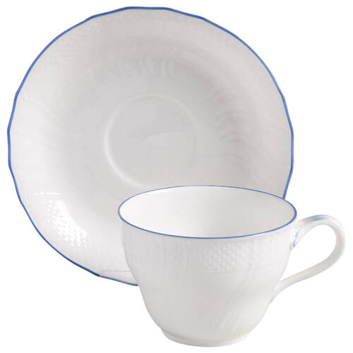 Flat Cup & Saucer Set
