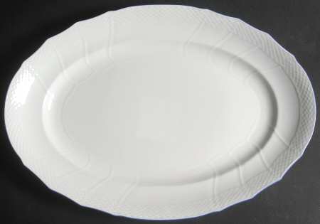 Louisenburg Blau 15" Oval Serving Platter