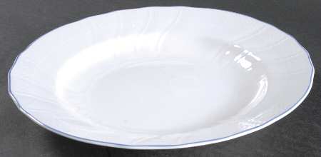 Louisenburg Blau Large Rim Soup Bowl