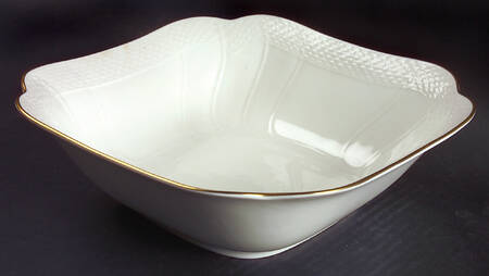 Louisenburg Gold 8" Square Vegetable Bowl
