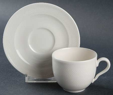 Look Flat Demitasse Cup & Saucer Set